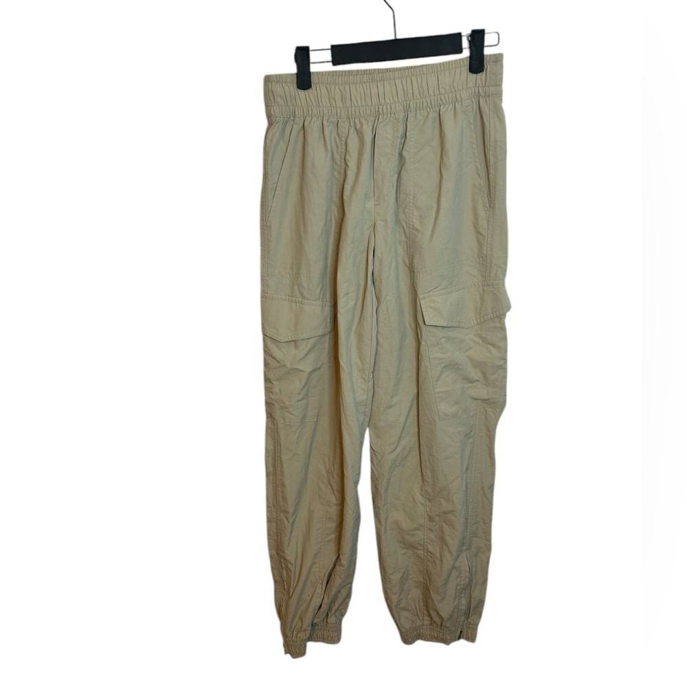 Old Navy Beige Woven Cargo Jogger Pants